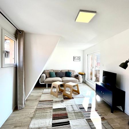 Sous Les Toits Avec Garage Et Terrasse A Ribeauville Luaran gambar
